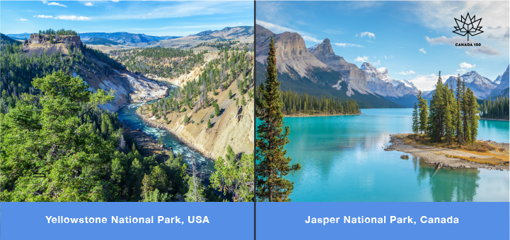 national parks us canada