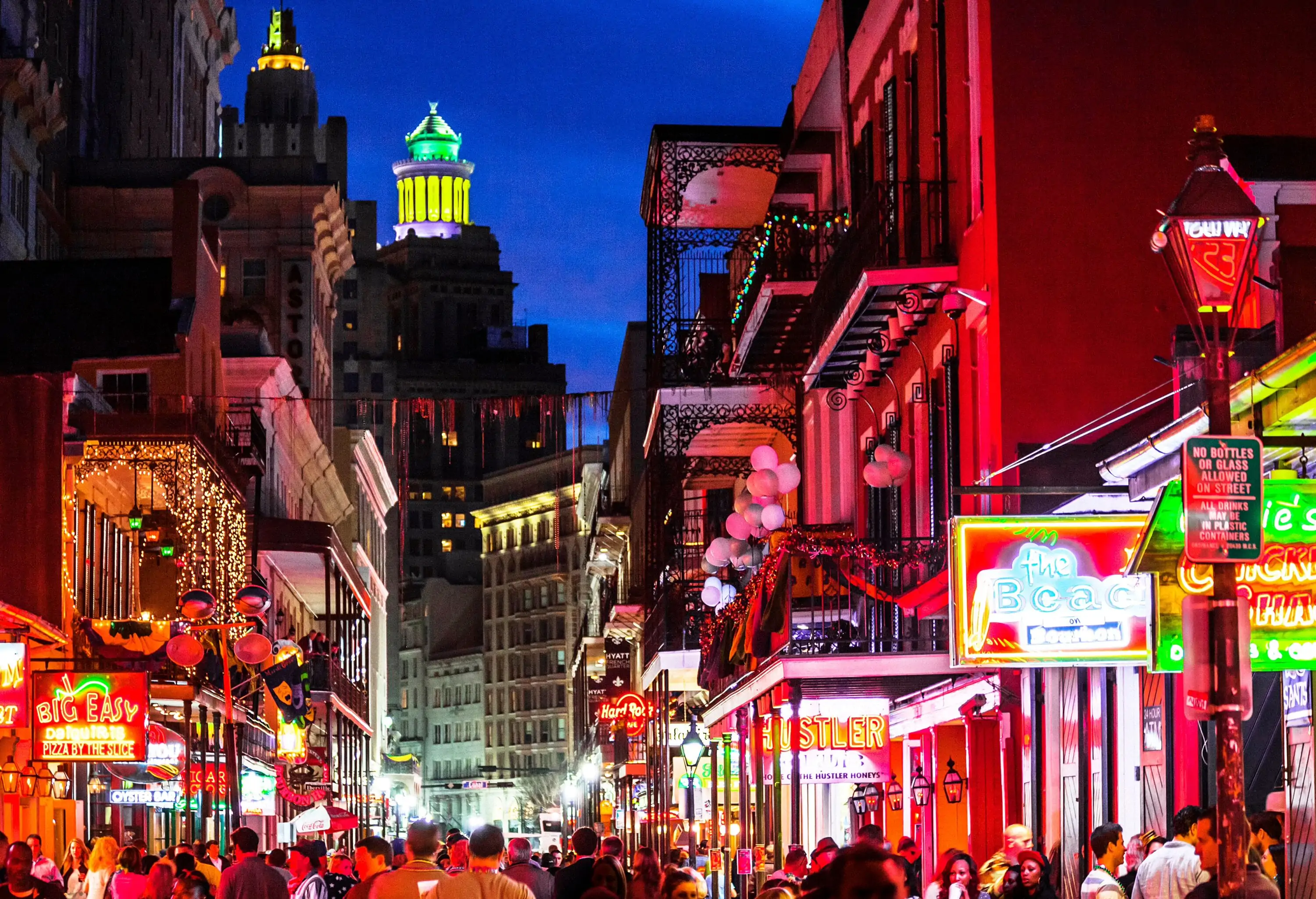French Quarter nightlife..New Orleans, Louisiana, USA