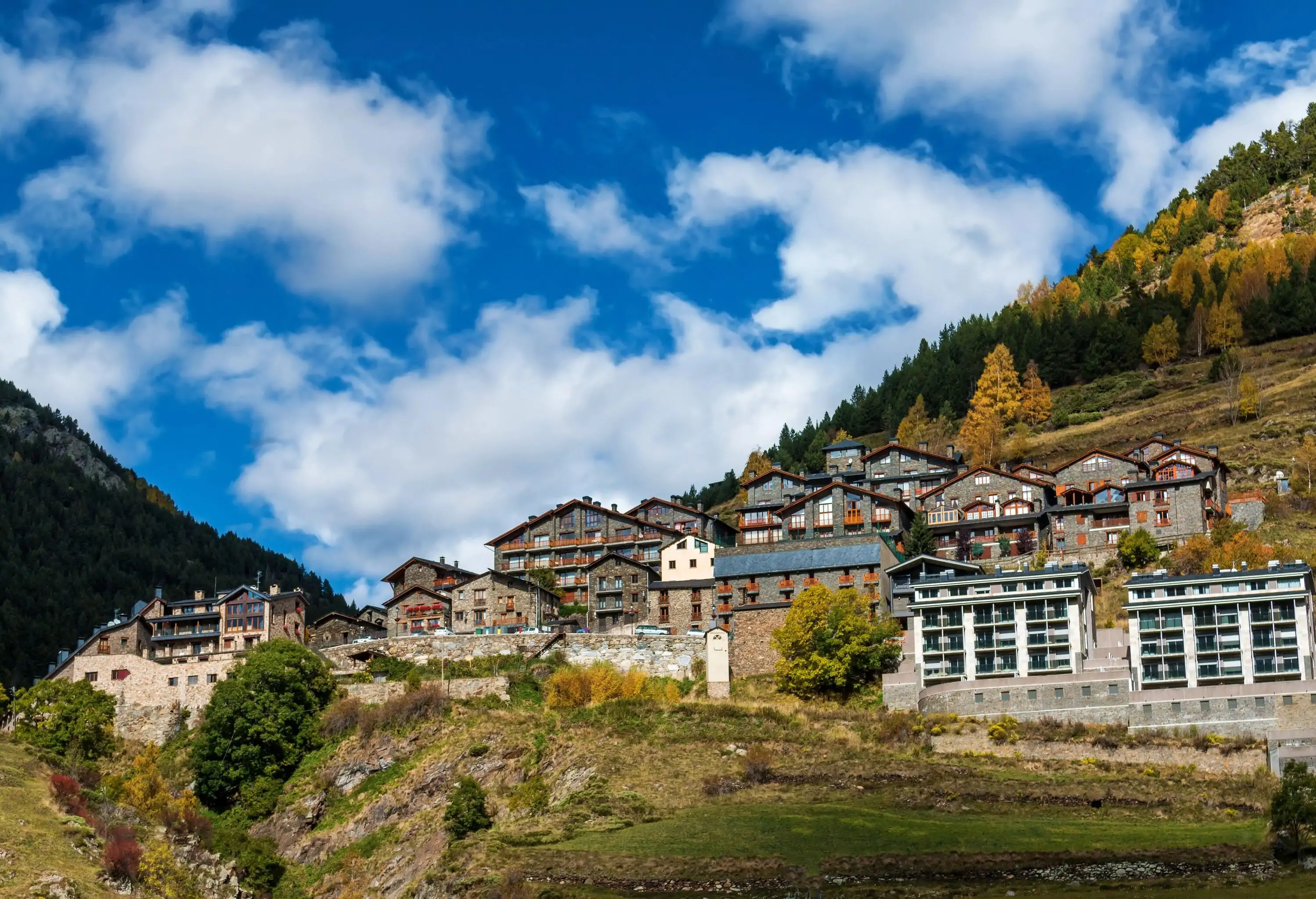 Beautiful mountain in Andorra (Pyreness); Shutterstock ID 231056914