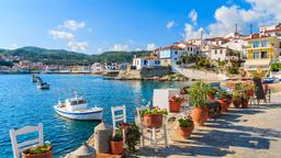 Find cheap flights from Montreal Trudeau Airport to Greek Islands