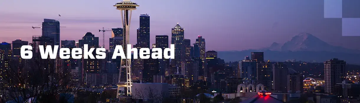 Where to go when you book 6 weeks ahead
