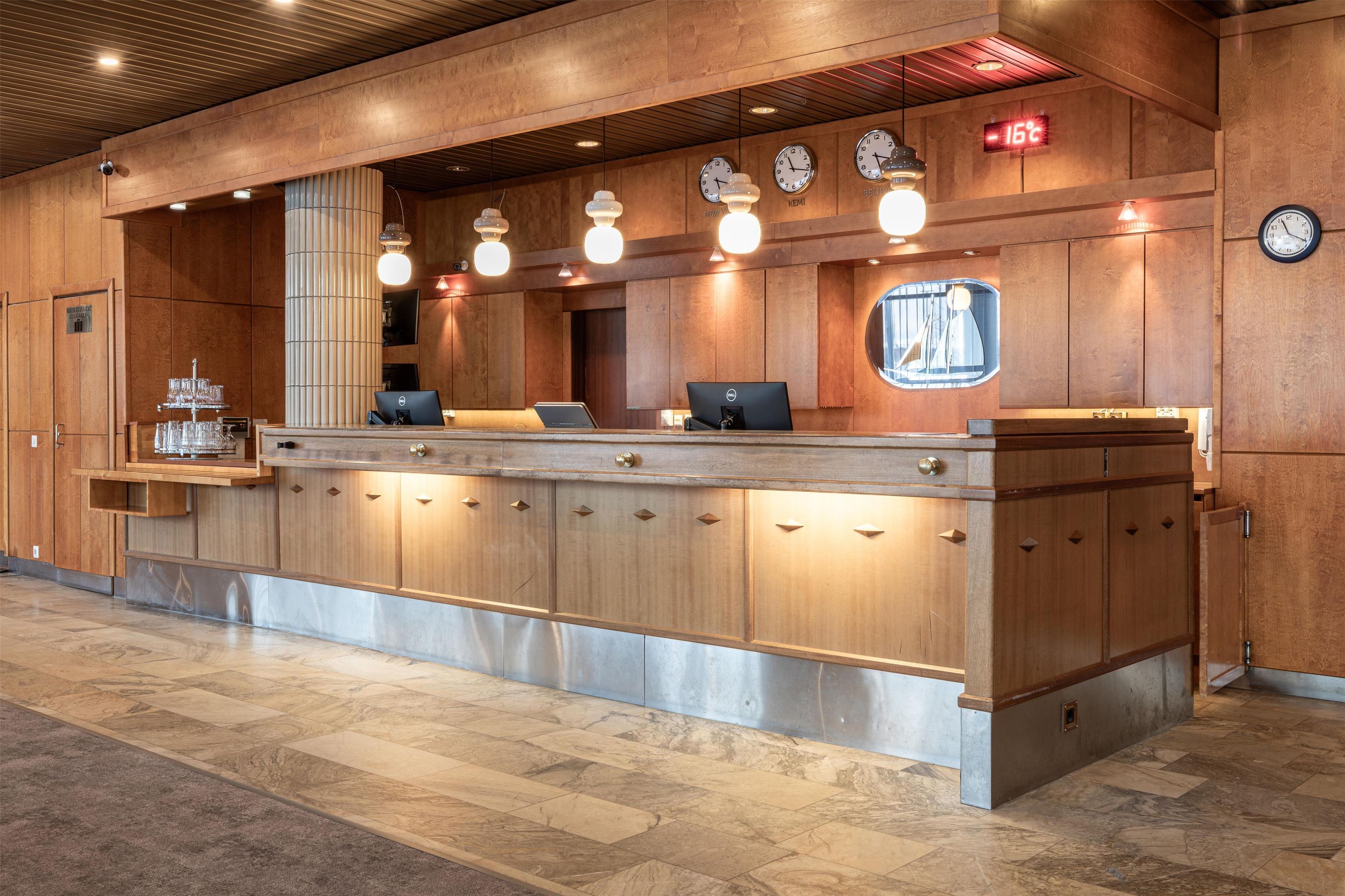 Front desk