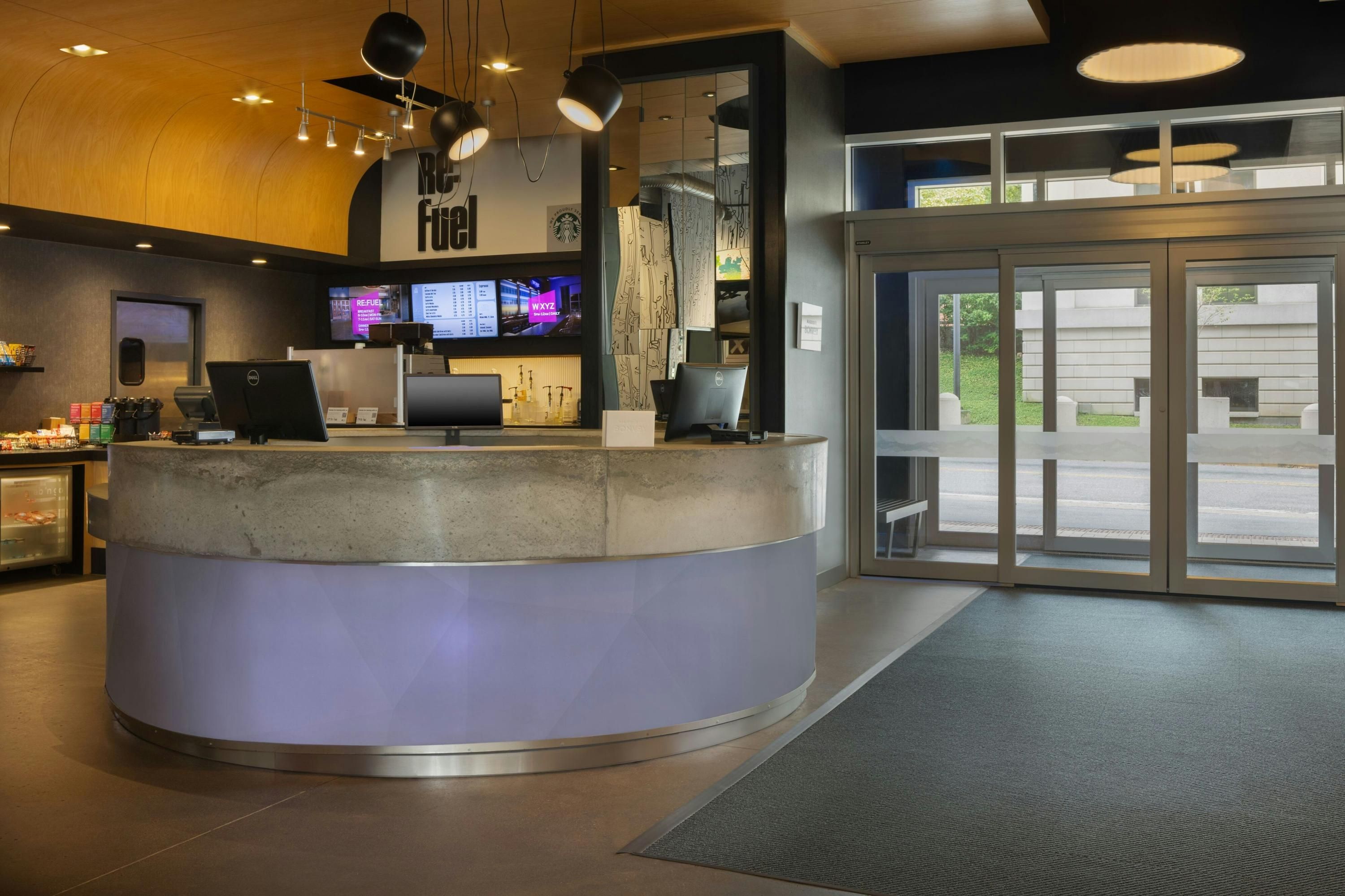 Front desk