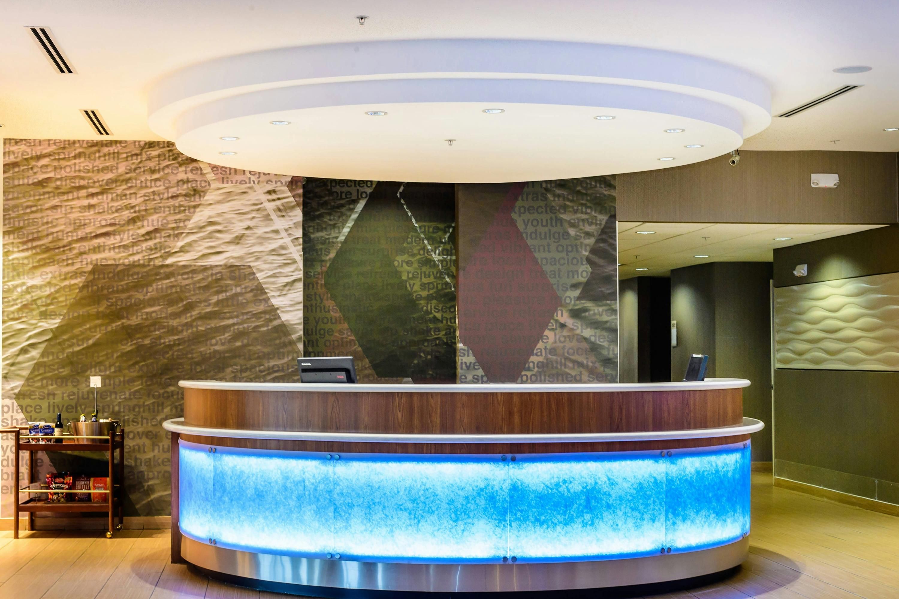 Front desk
