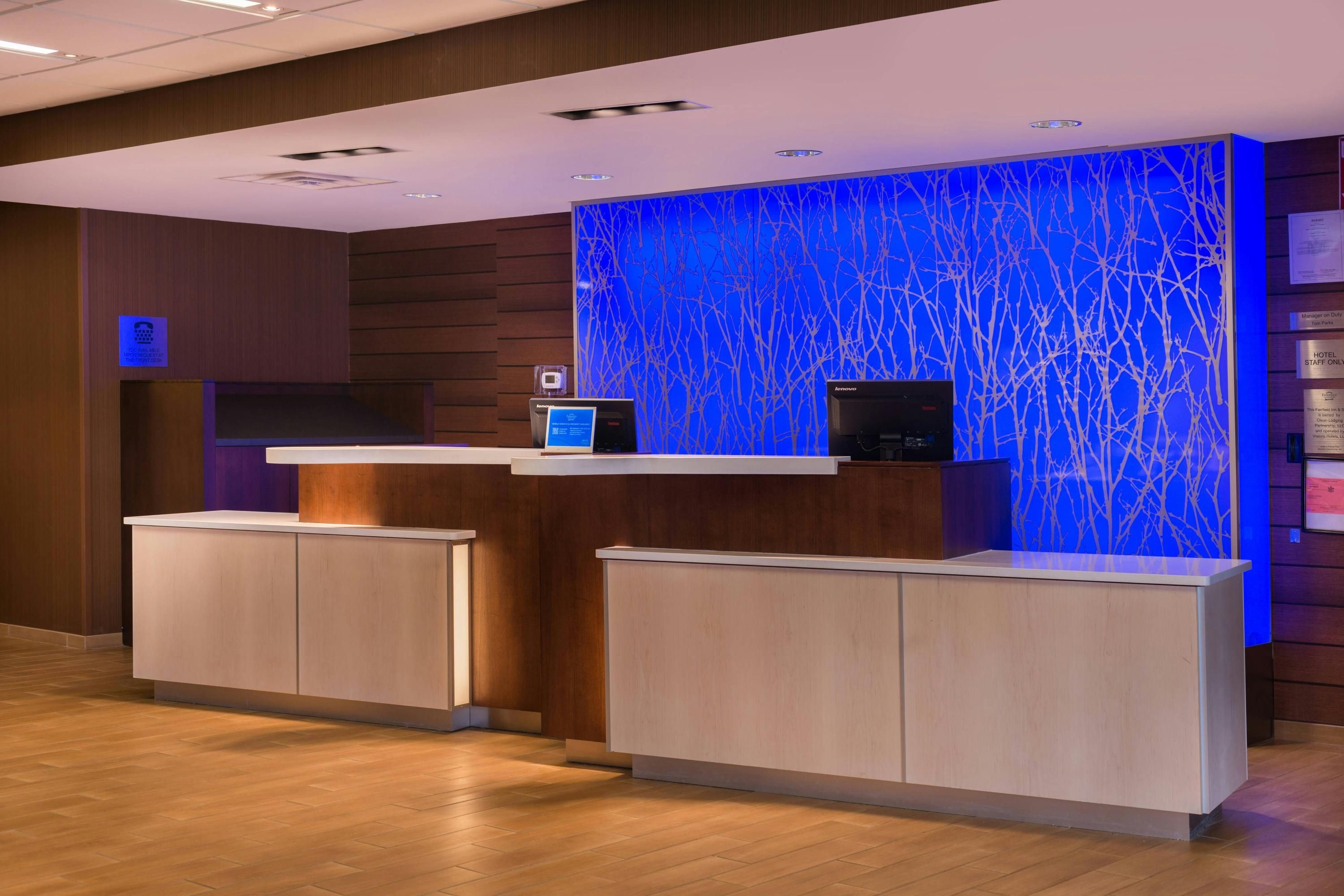 Front desk