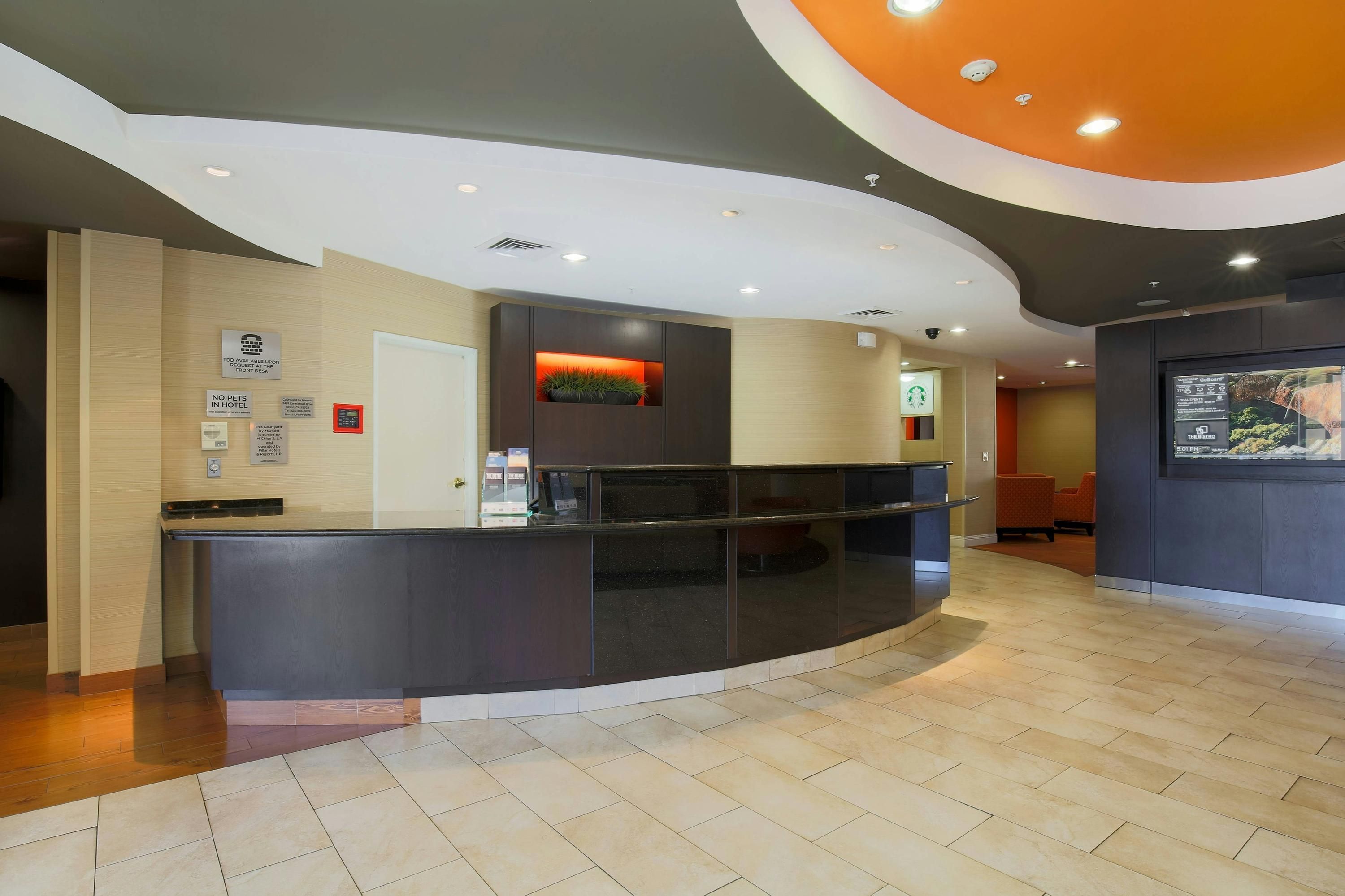 Front desk