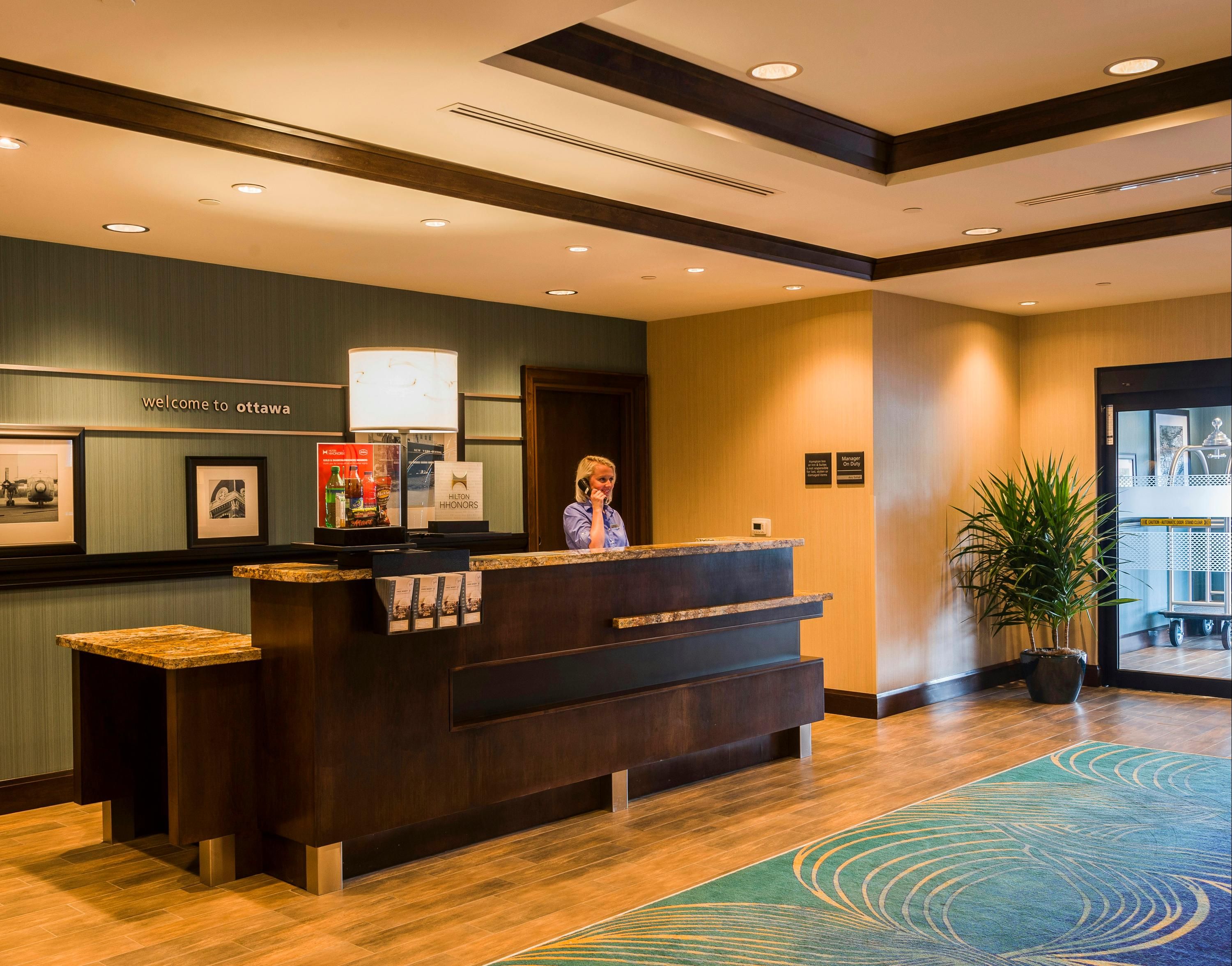 Front desk