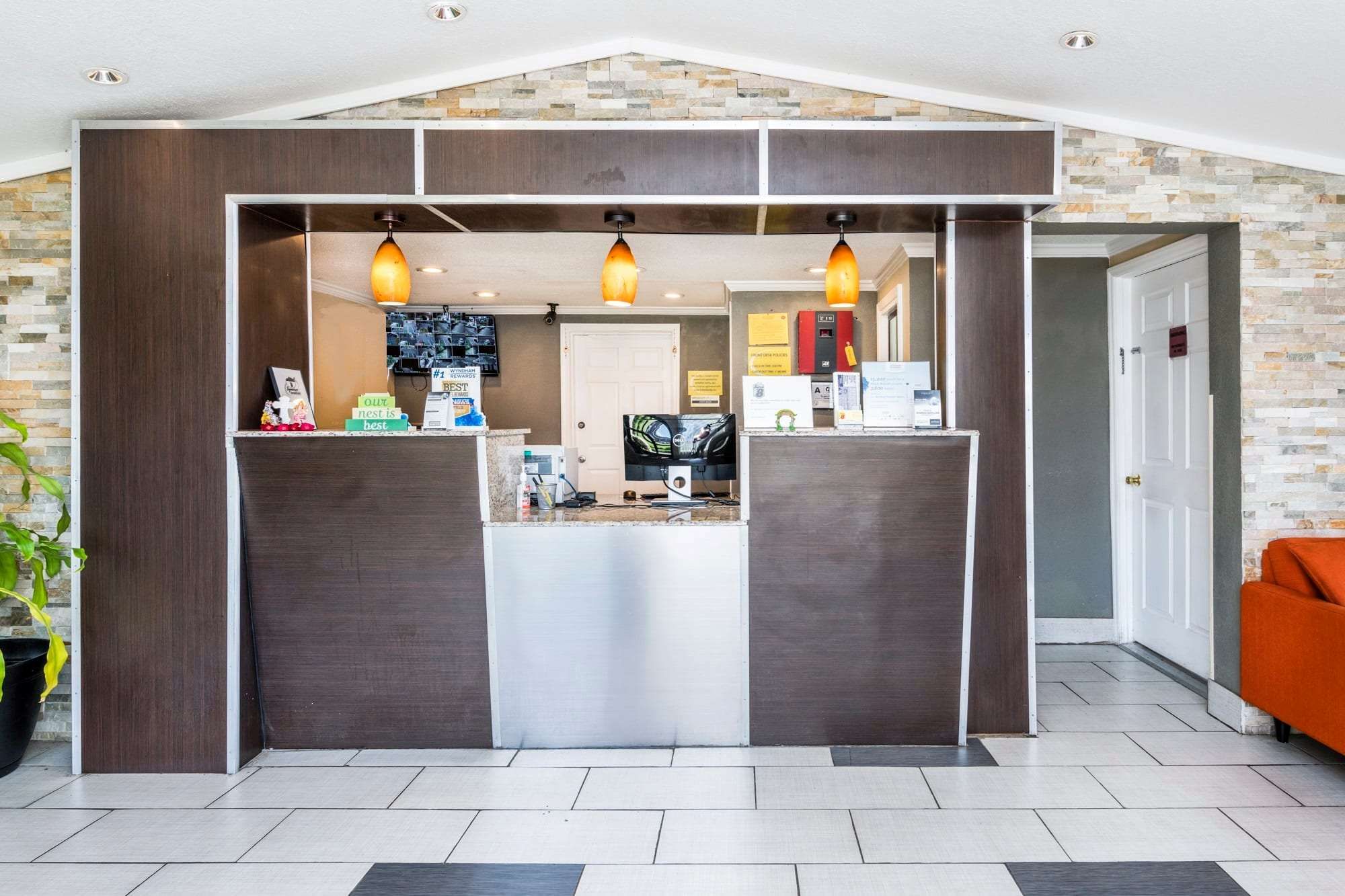 Front desk