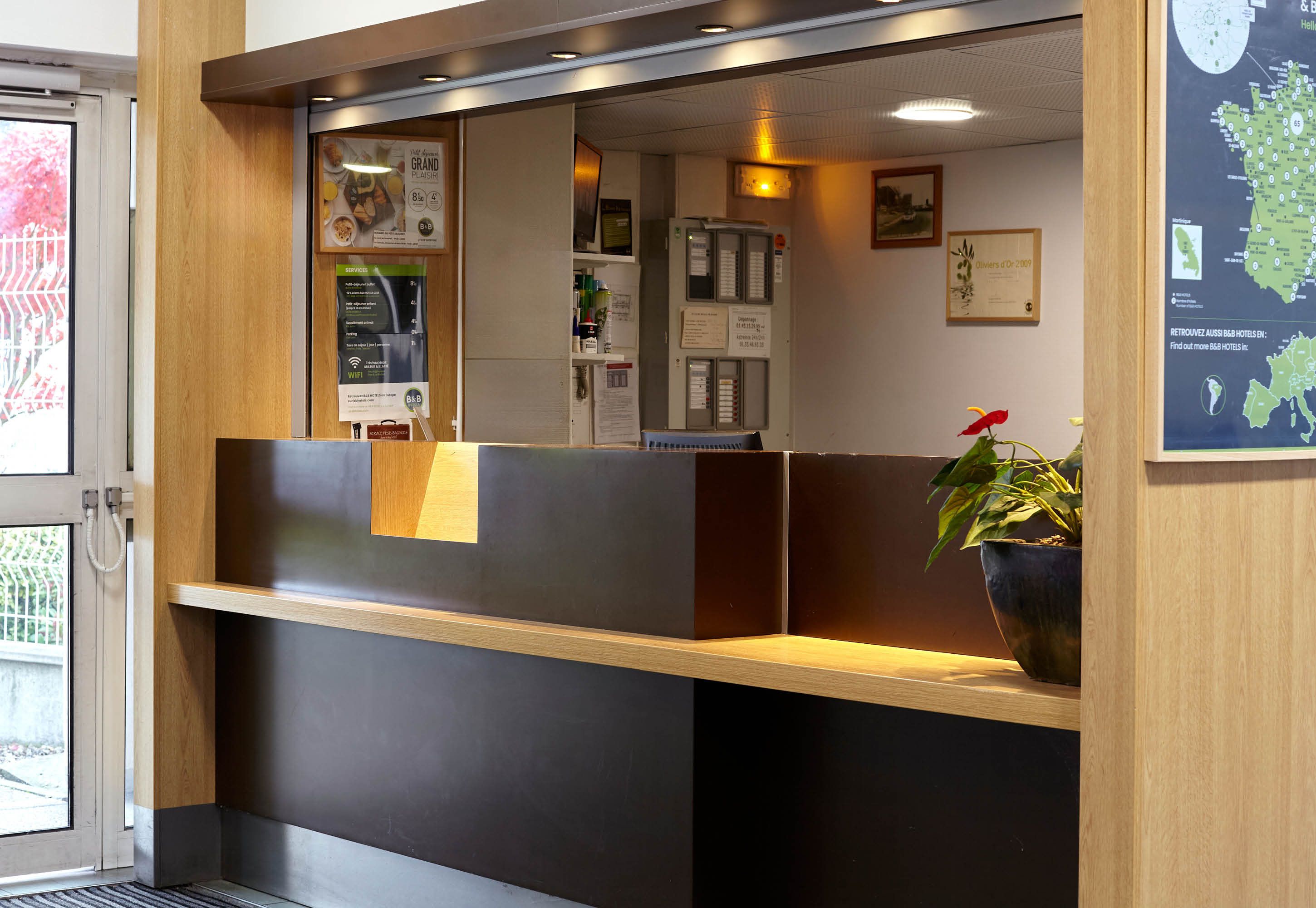 Front desk