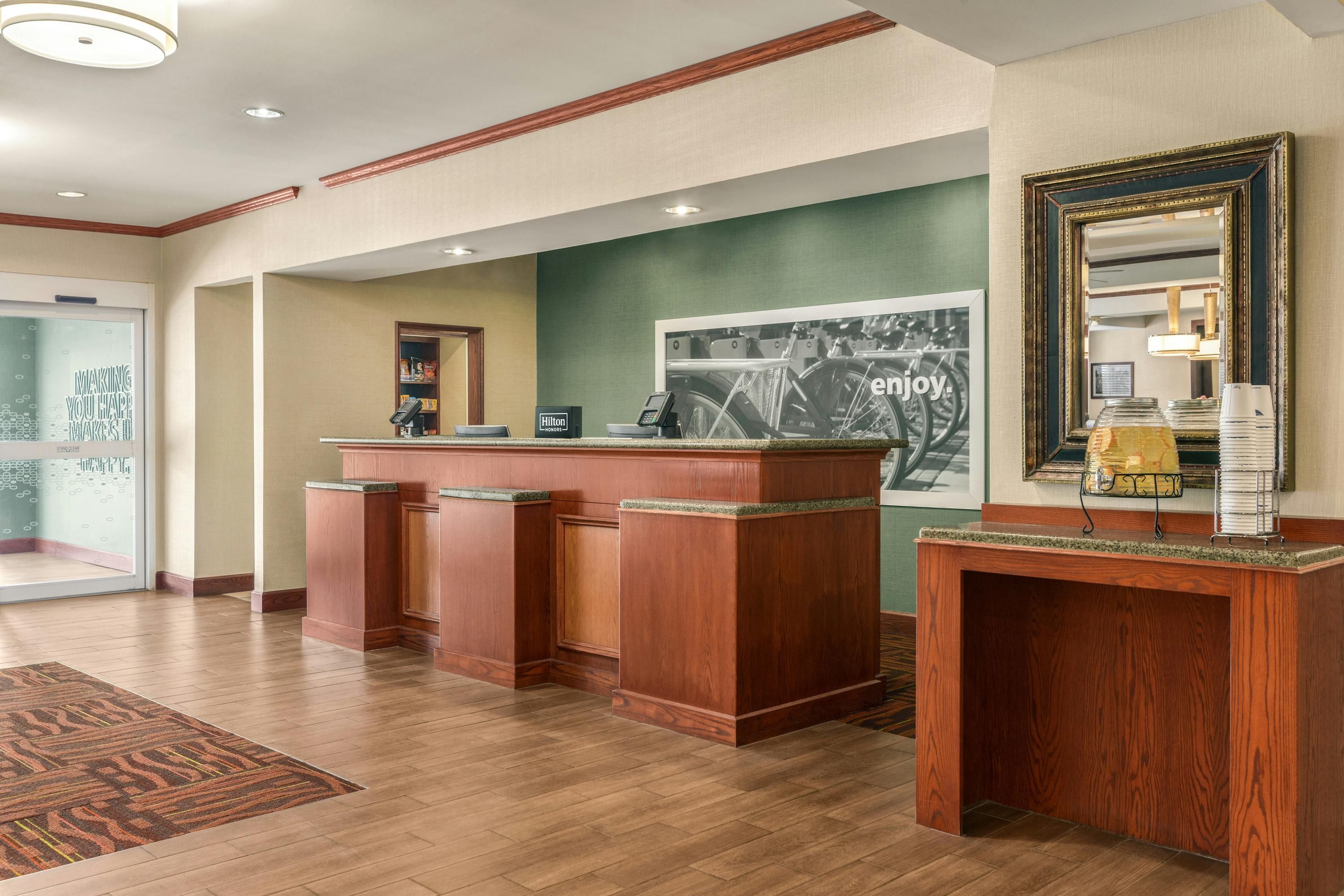 Front desk