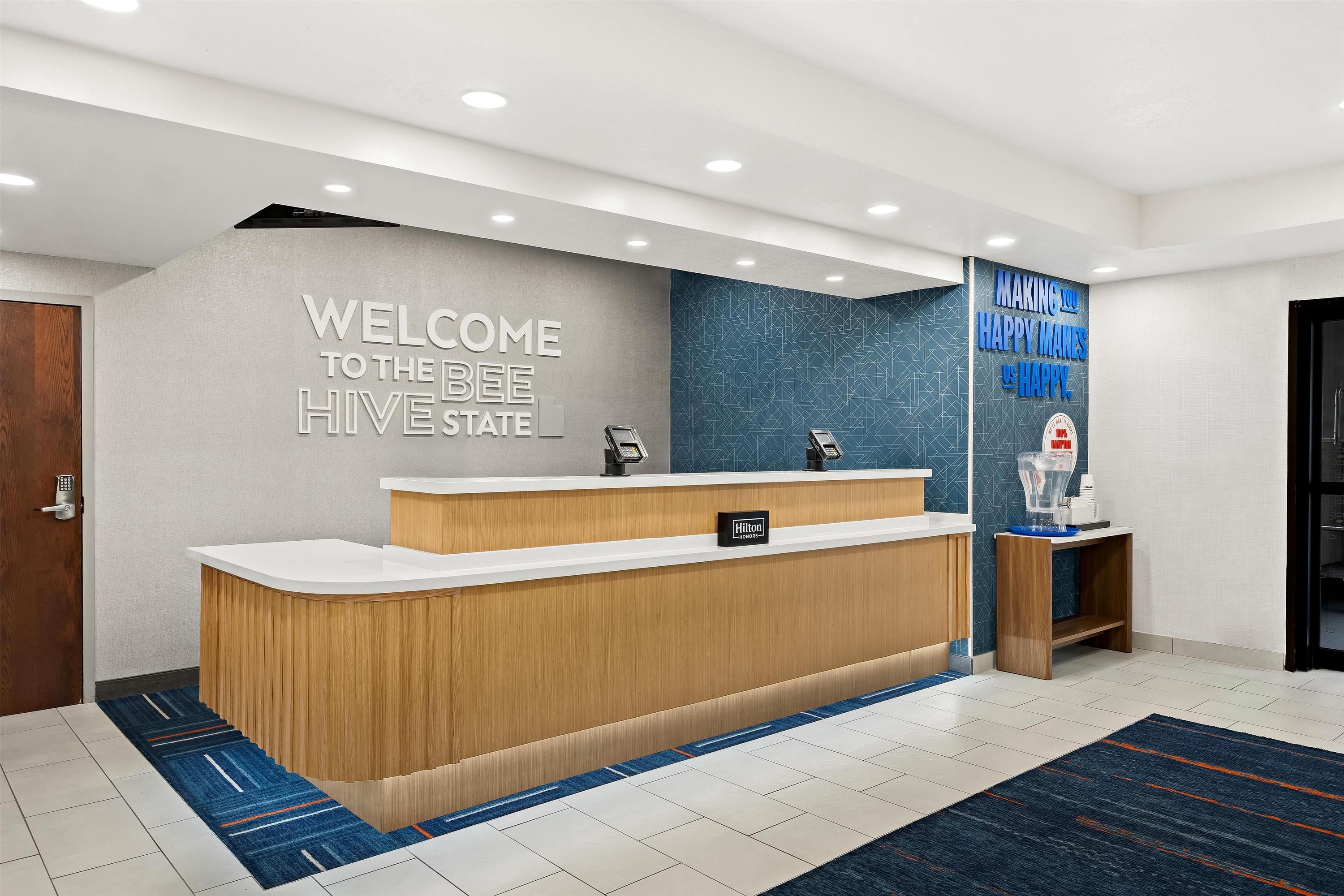 Front desk