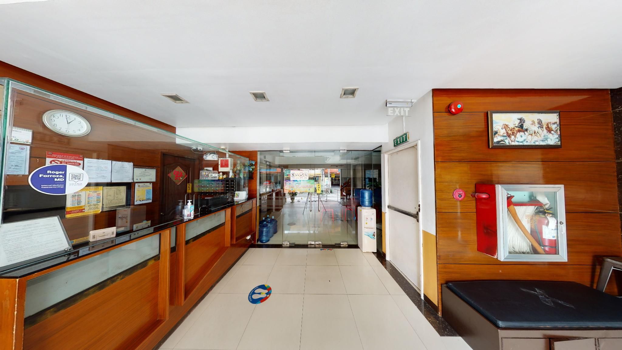 Front desk