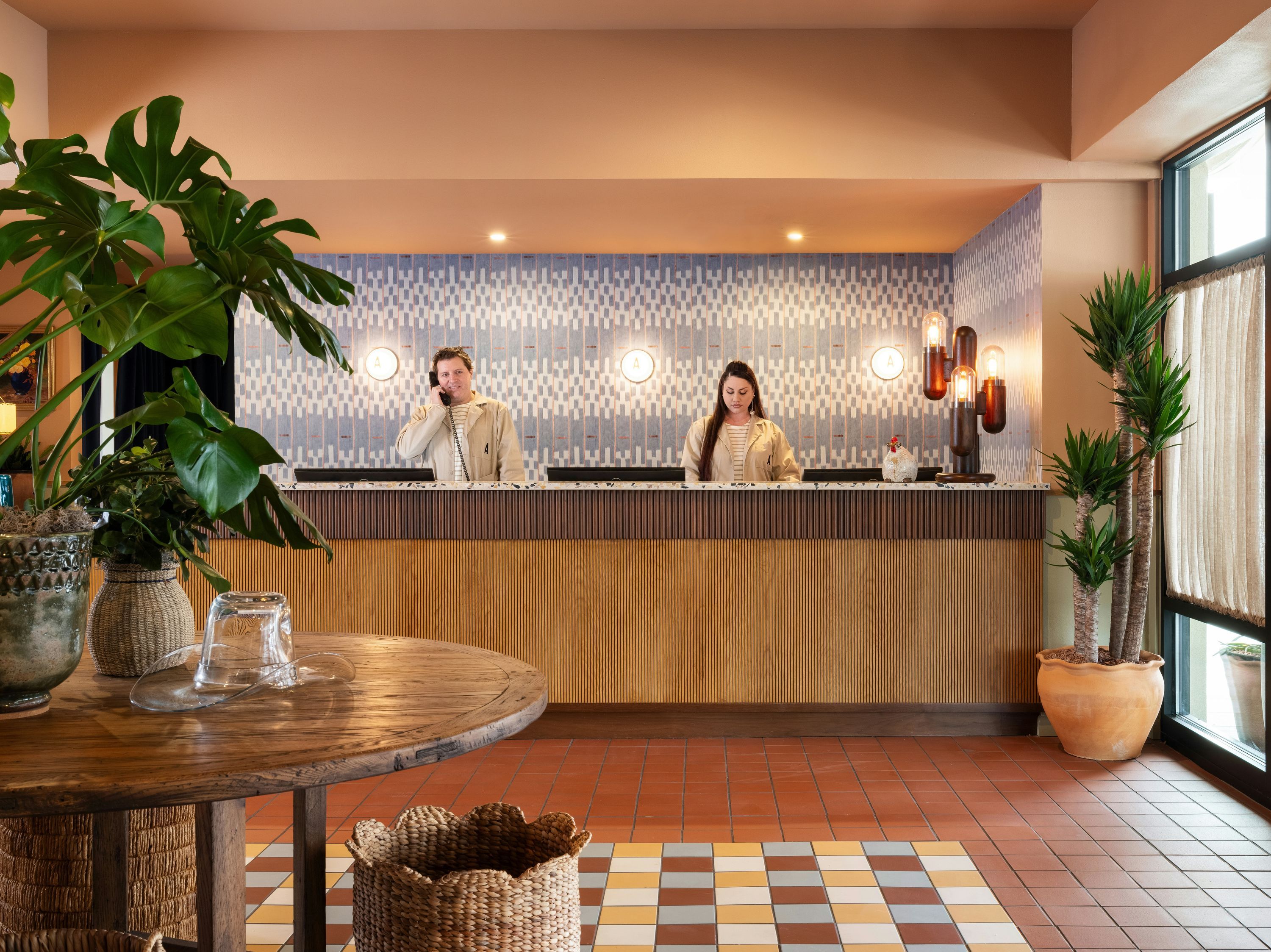 Front desk