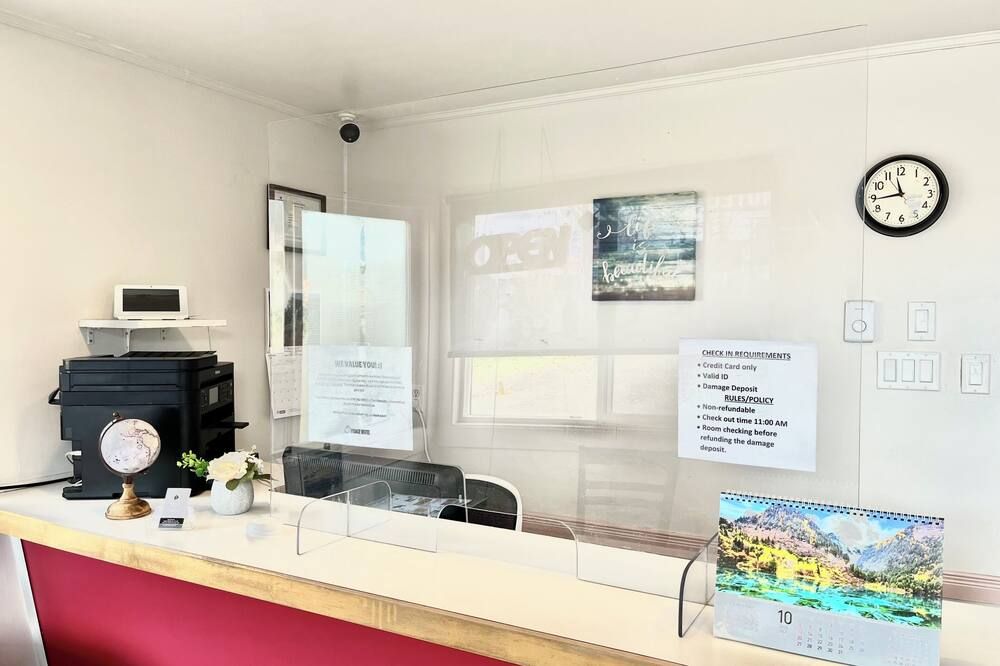 Front desk
