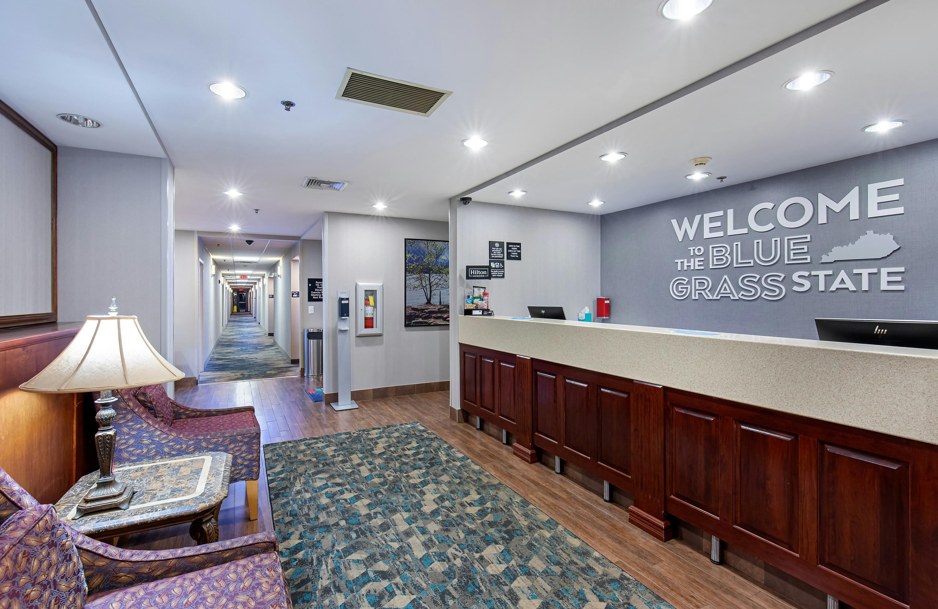 Front desk