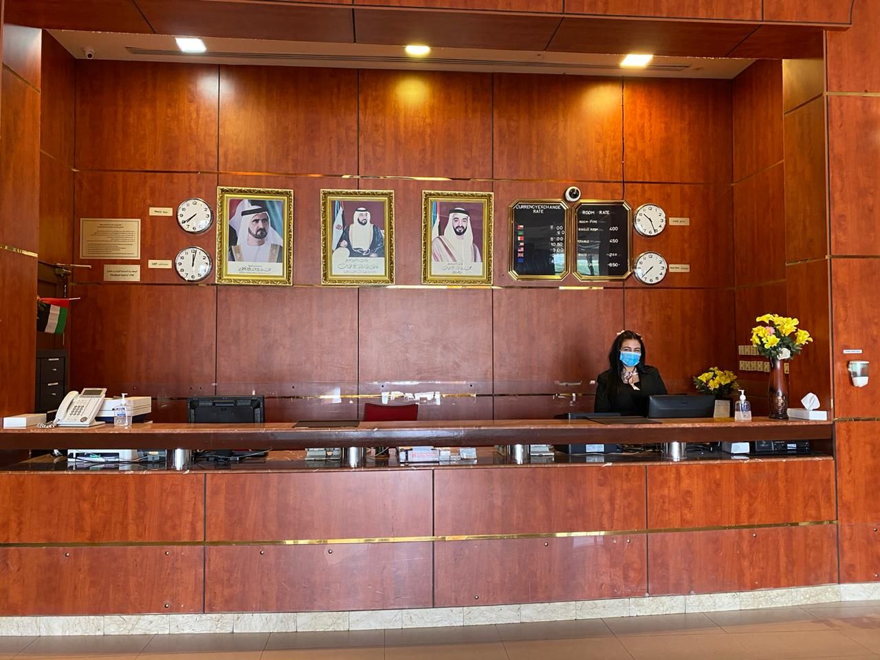 Front desk