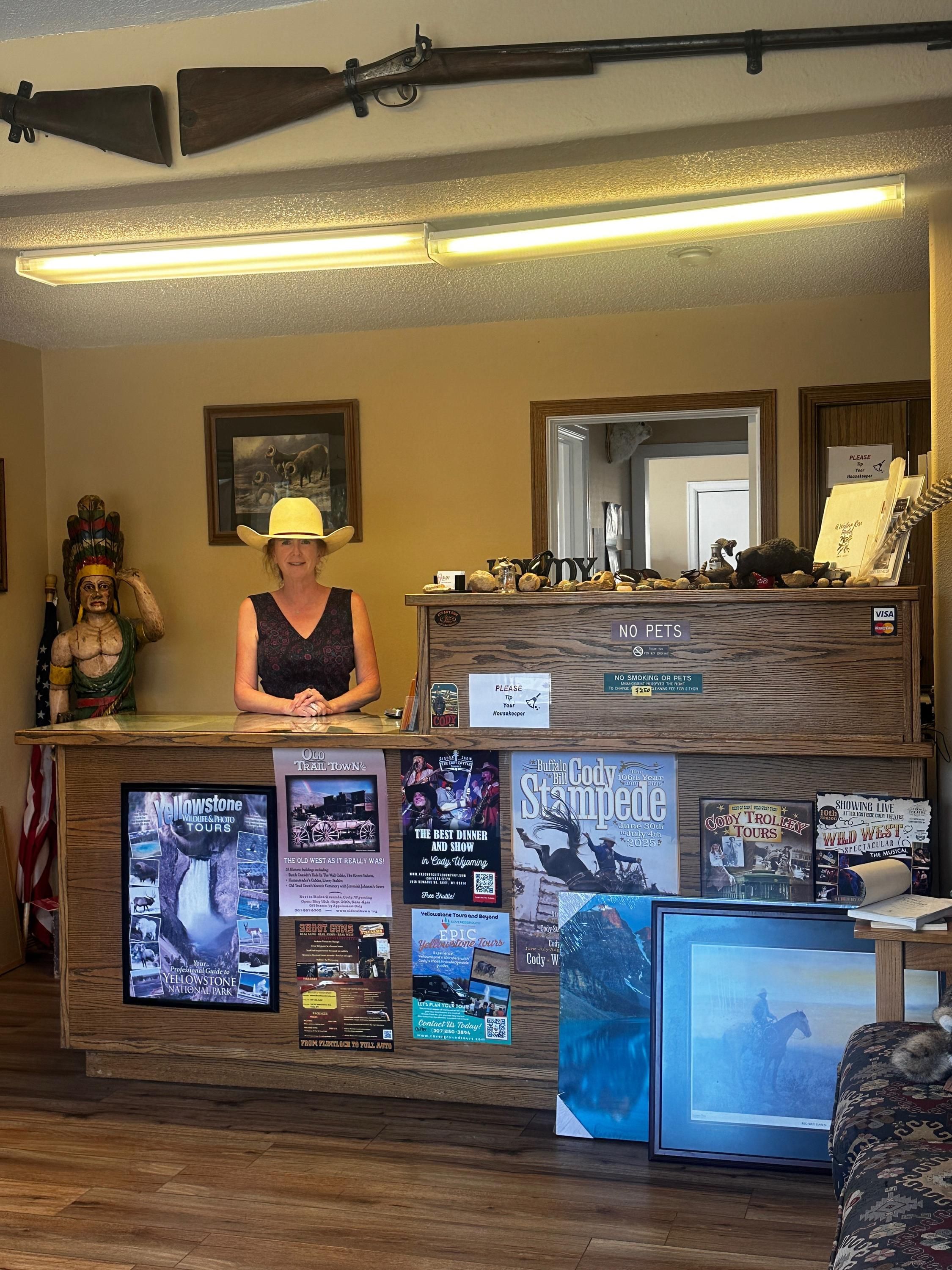 Front desk